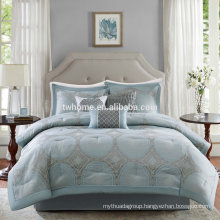 Madison Park Victoria Comforter Duvet Cover Medallion Blue Bedding Set